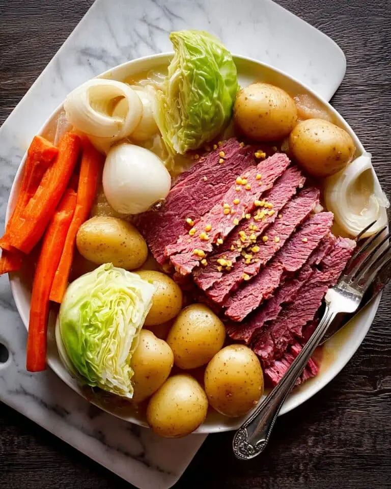 Slow Cooker Corned Beef and Cabbage