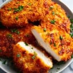 Air Fryer Parmesan Crusted Chicken