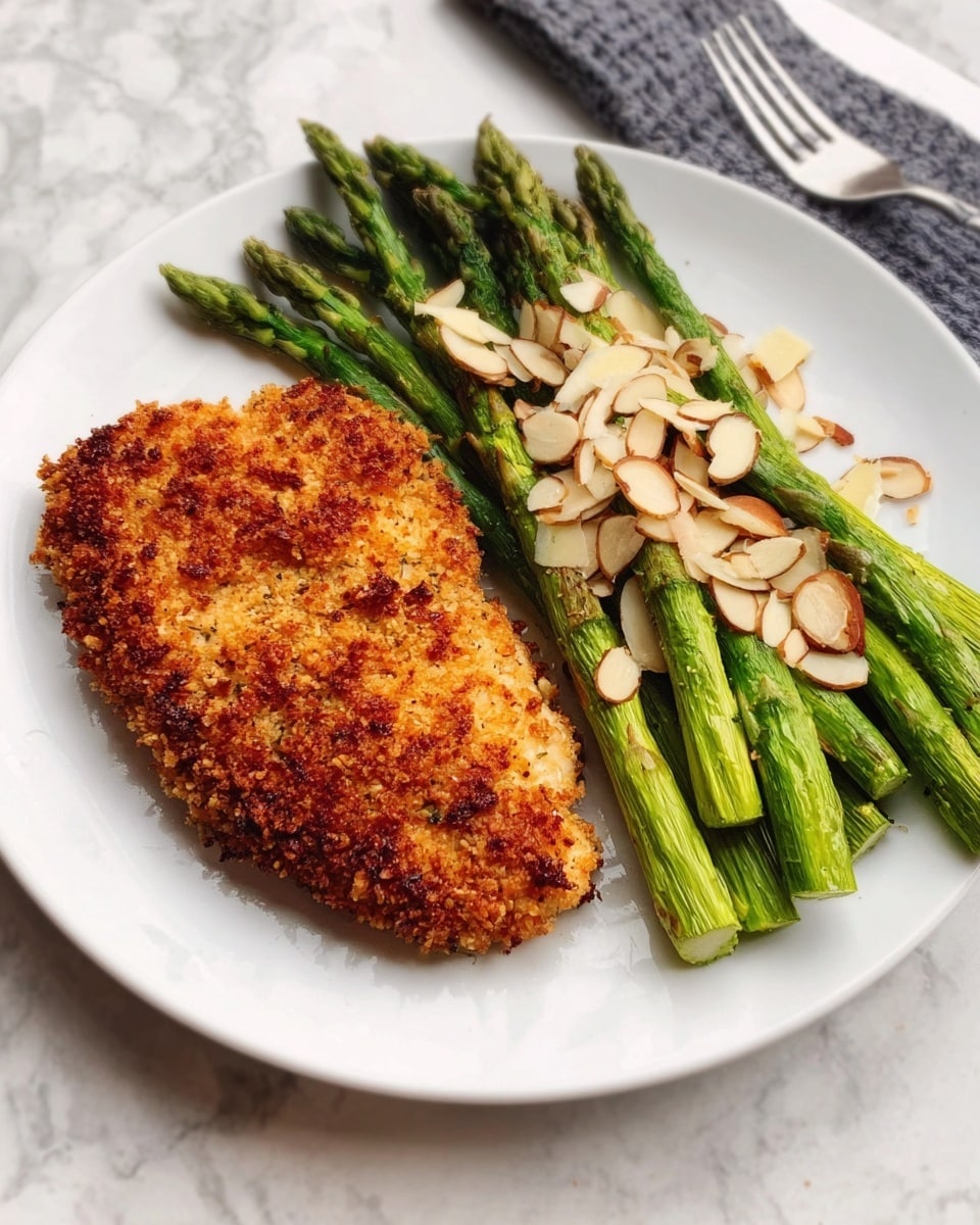 Air Fryer Parmesan Crusted Chicken