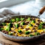 Keto Hamburger Broccoli Skillet: A Comforting Low-Carb Favorite
