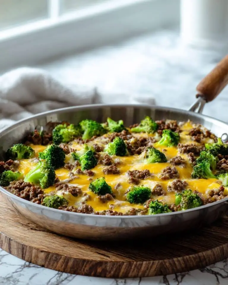 Keto Hamburger Broccoli Skillet: A Comforting Low-Carb Favorite