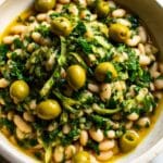 Green Olive Bean Salad