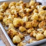 Parmesan Roasted Cauliflower
