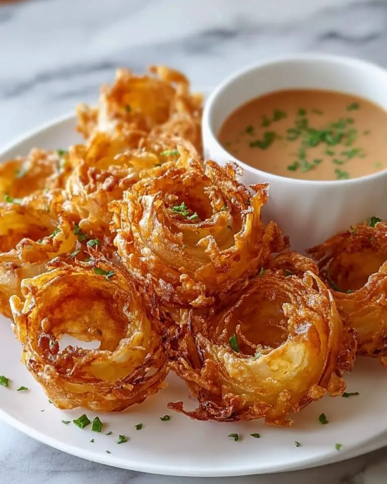 Air Fryer Crispy Mini Blooming Onions Recipe