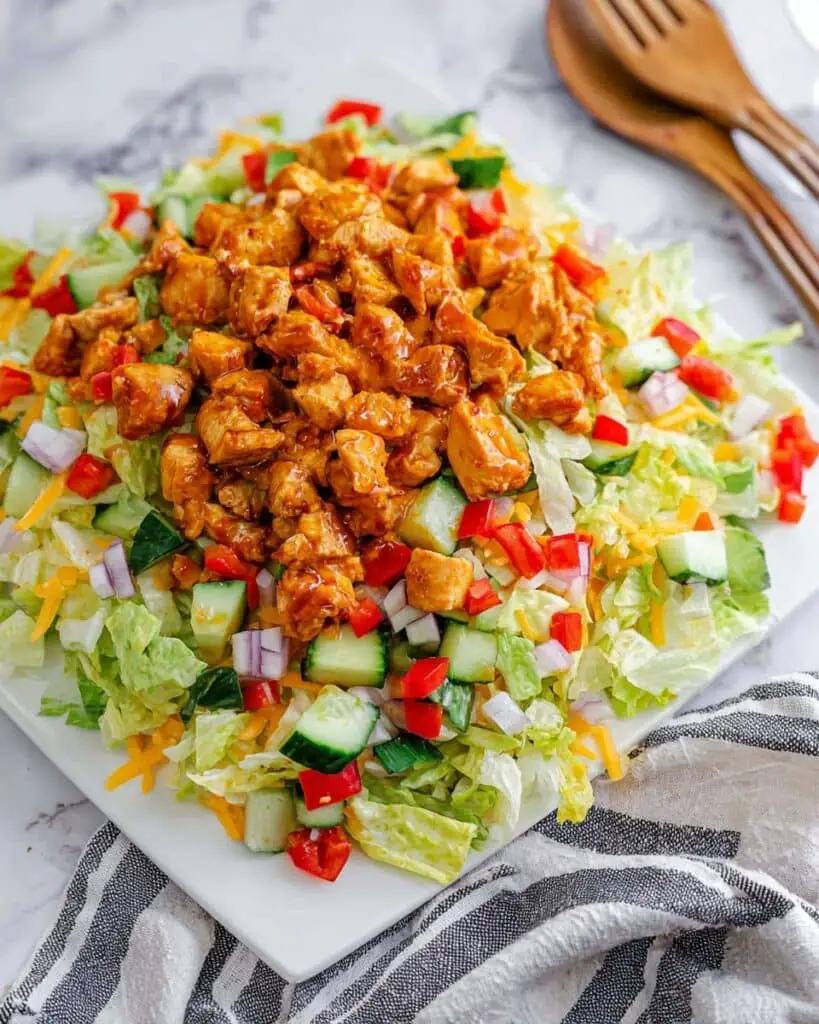 Honey Hot Chicken Salad