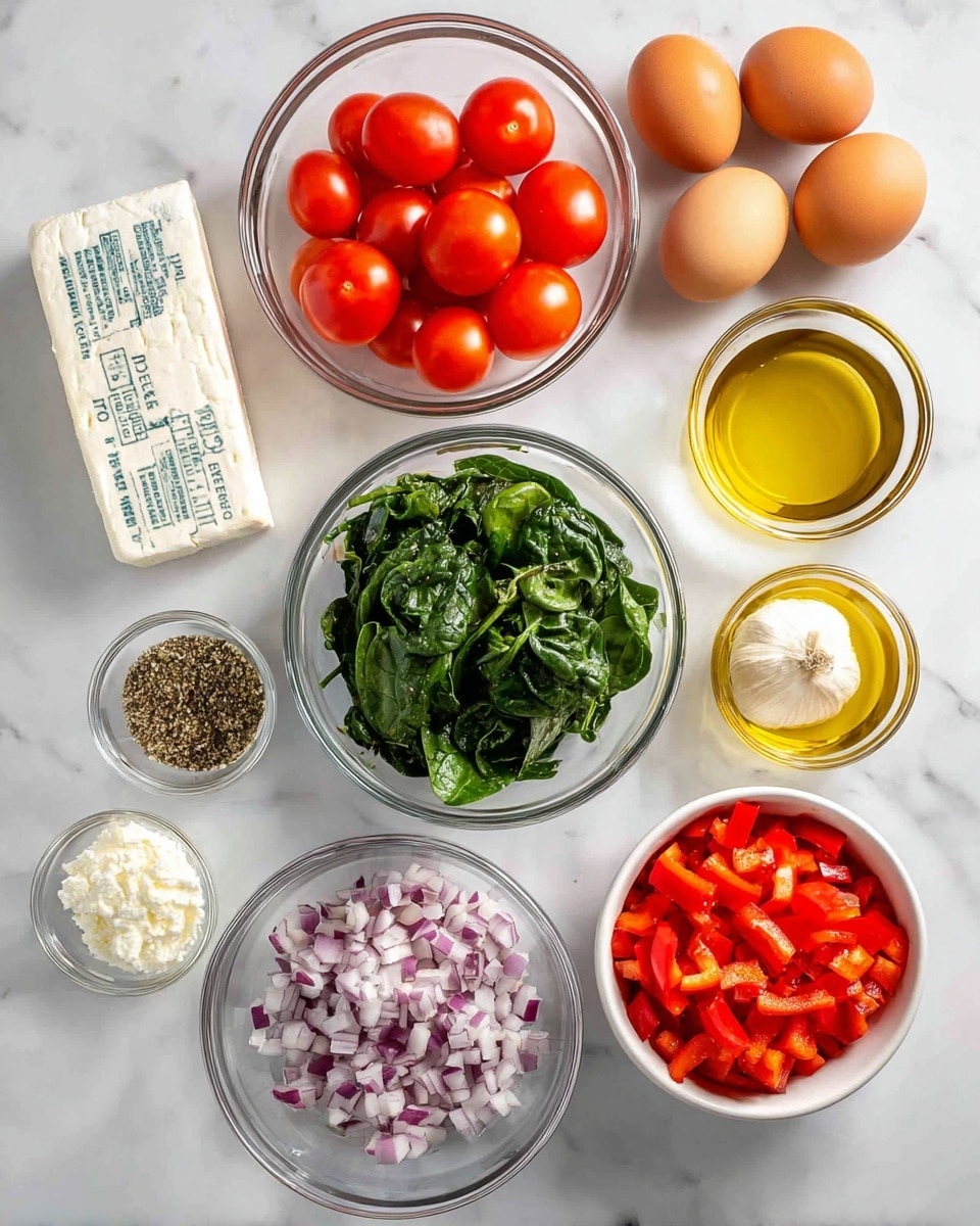 Baked Feta Eggs Recipe