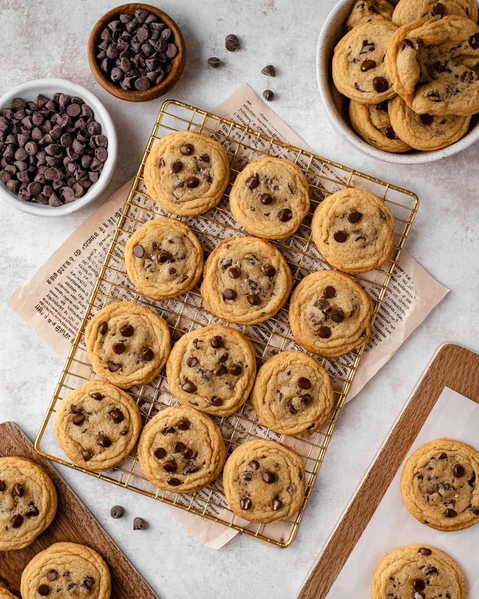 Brown Butter Sourdough Discard Chocolate Chip Cookies Recipe