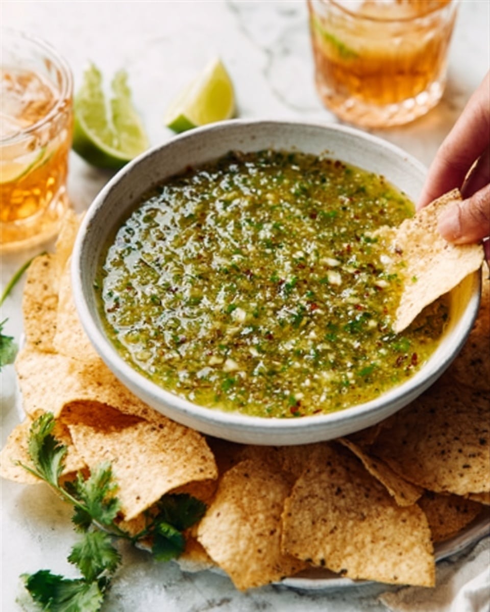 Creamy Tomatillo Salsa Recipe