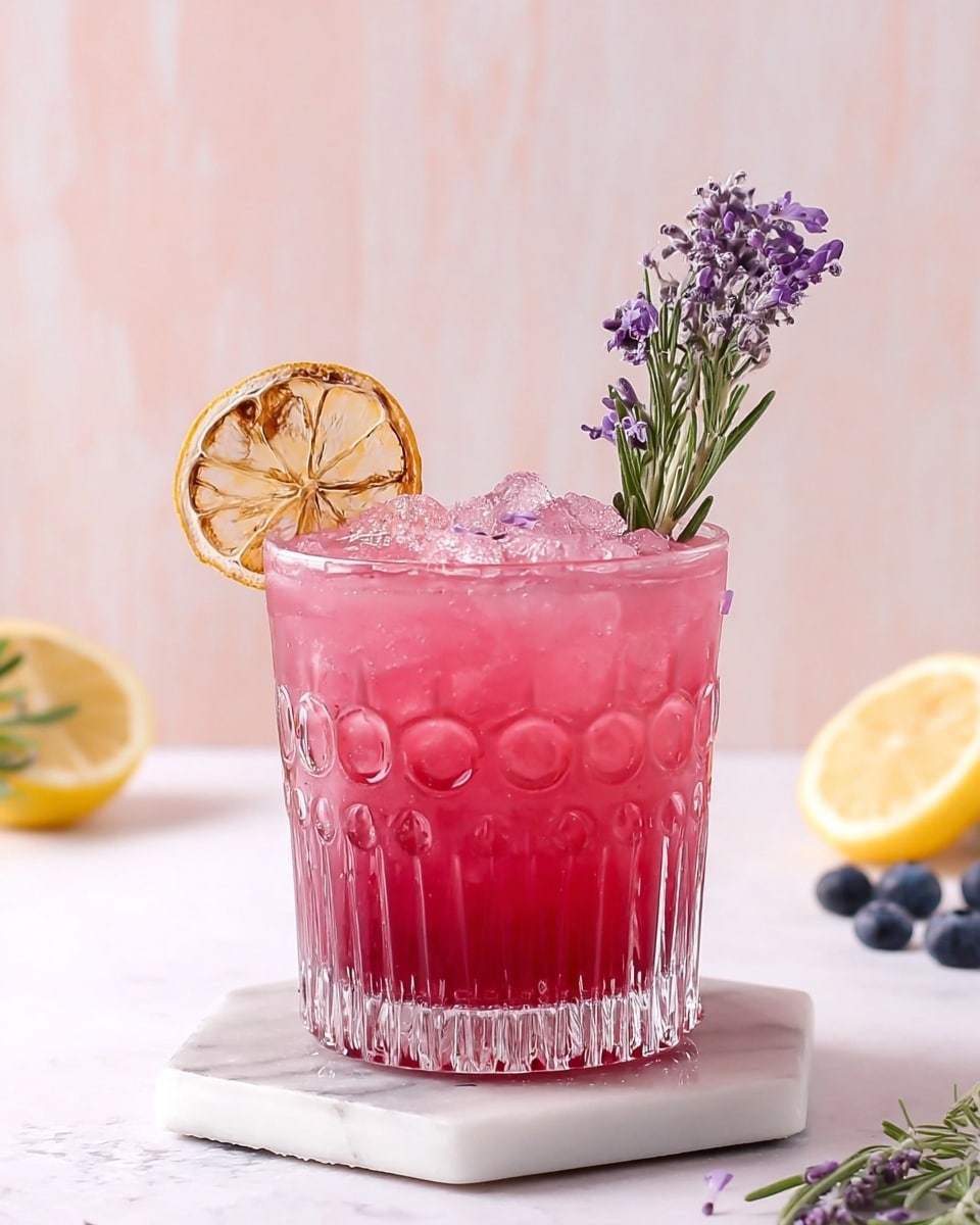 Lavender Lemon Mocktail Recipe