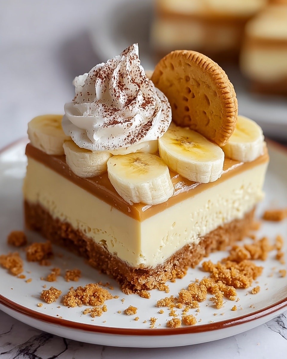 No Bake Banana Pudding Cheesecake Recipe