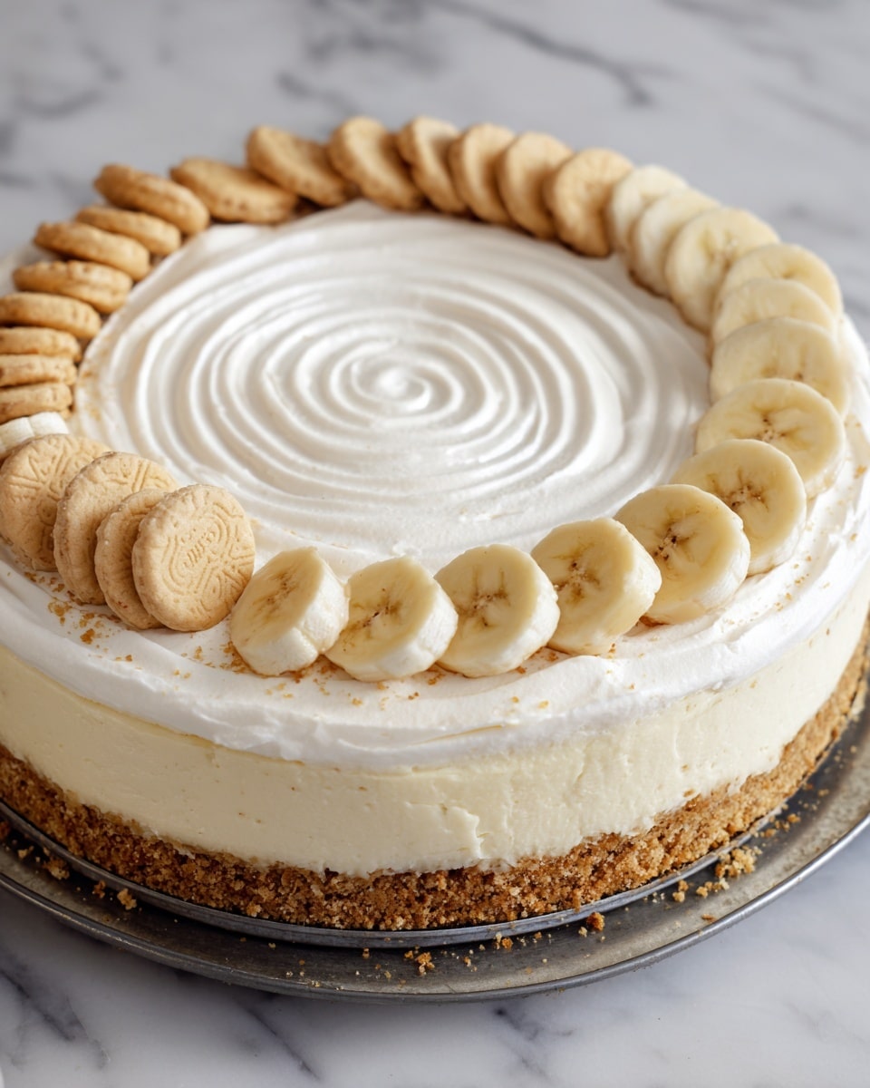 No Bake Banana Pudding Cheesecake Recipe