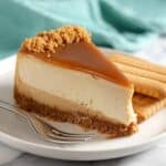 No Bake Biscoff Cheesecake