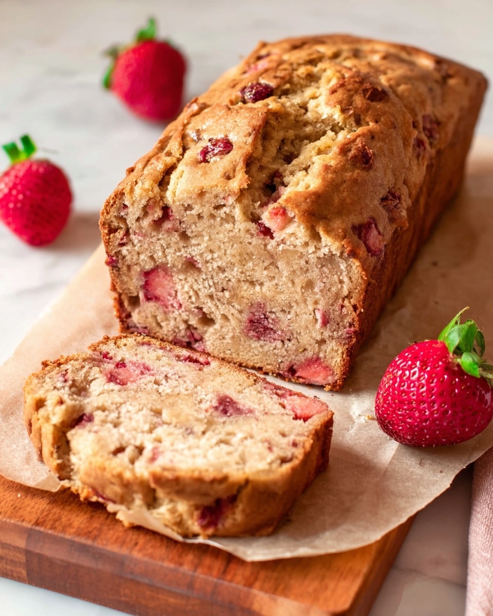 Strawberry Banana Bread Recipe