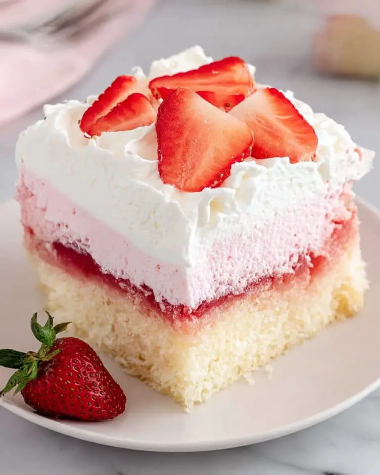 Strawberry Poke Cake Recipe