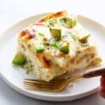 White Chicken Enchilada Casserole Recipe