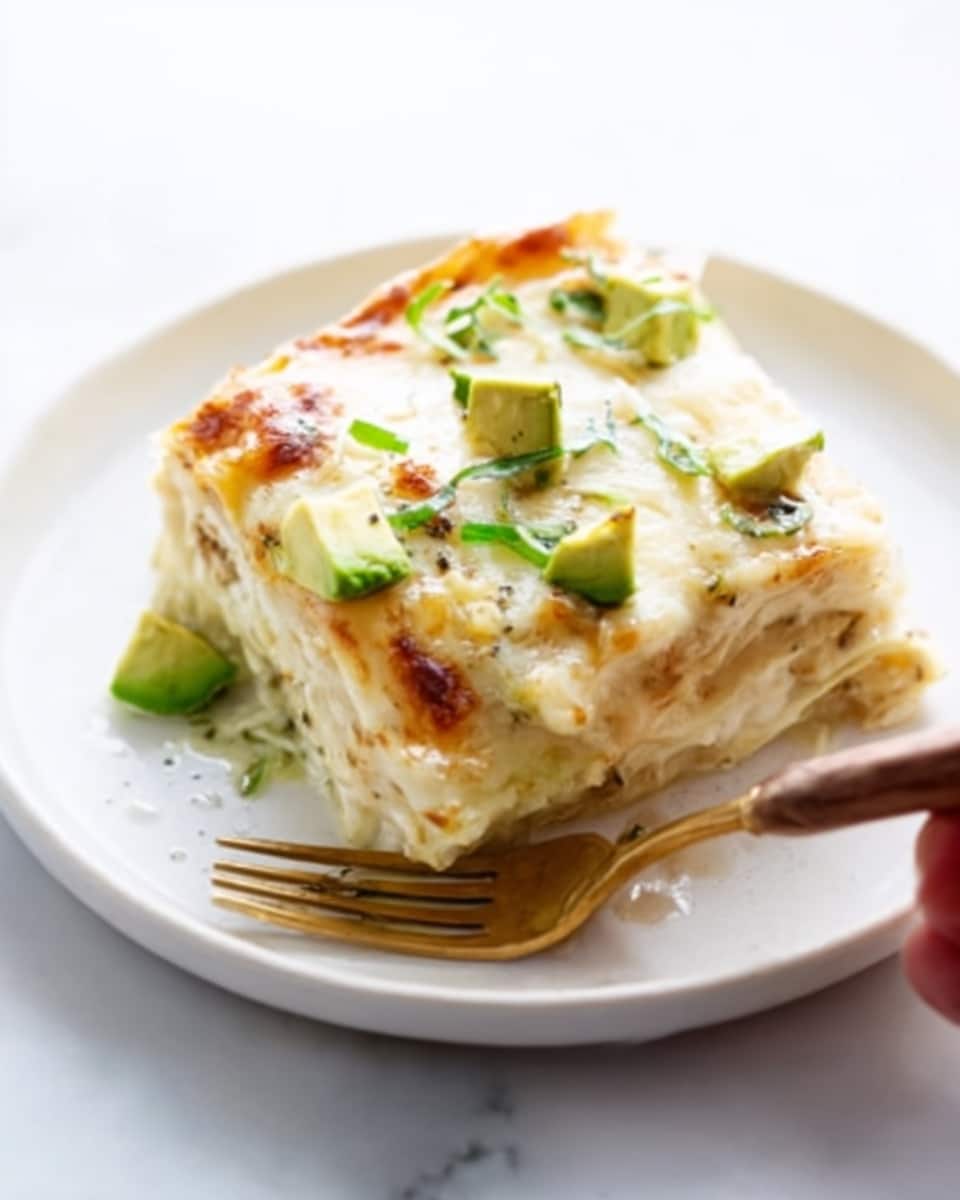 White Chicken Enchilada Casserole Recipe
