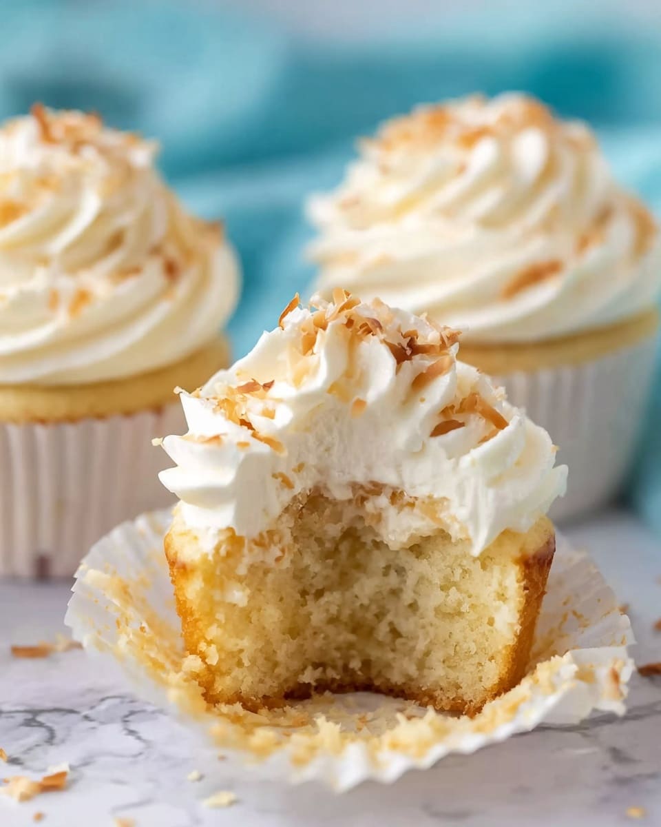 Coconut Cream Pie Cupcakes Recipe