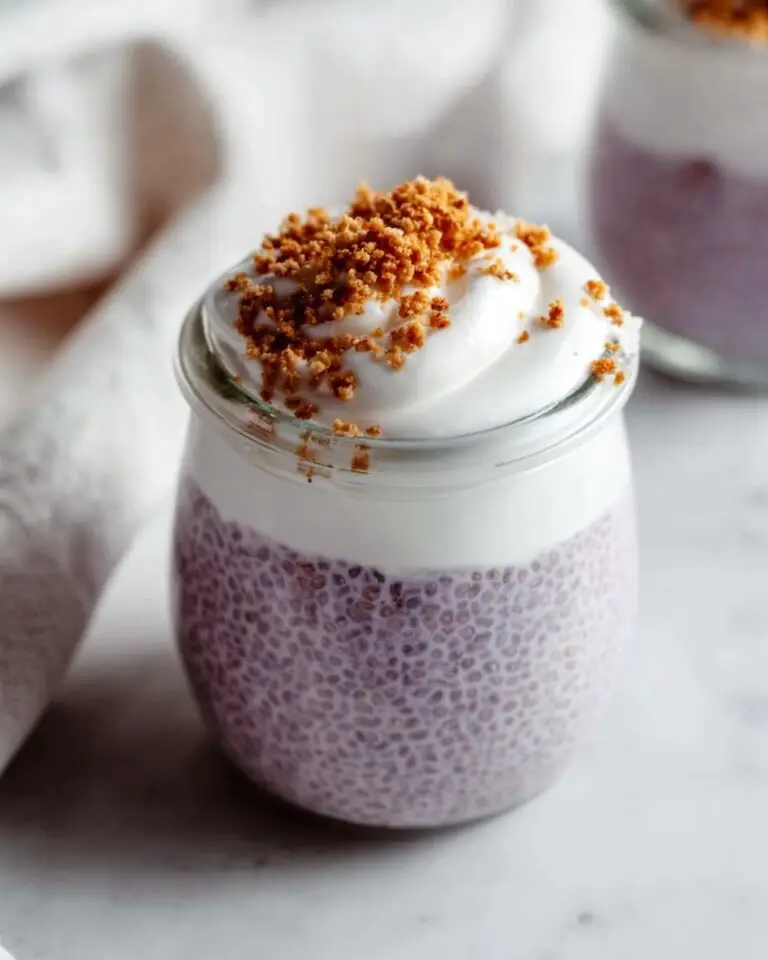 Creamy Protein Chia Pudding with Berries Recipe