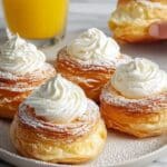 Lemon Cream Puffs with Lemon Filling Recipe