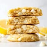 Lemon White Chocolate Chip Cookies Recipe