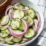 Refreshing Cucumber Onion Salad Recipe