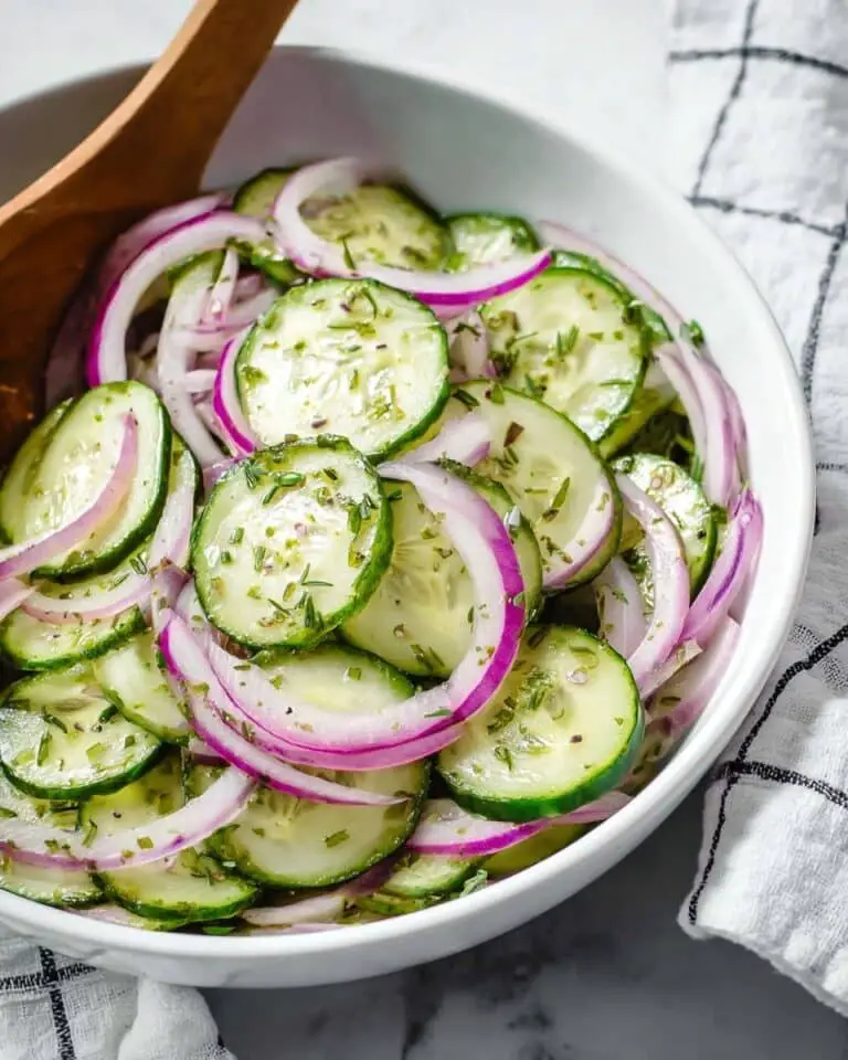 Refreshing Cucumber Onion Salad Recipe