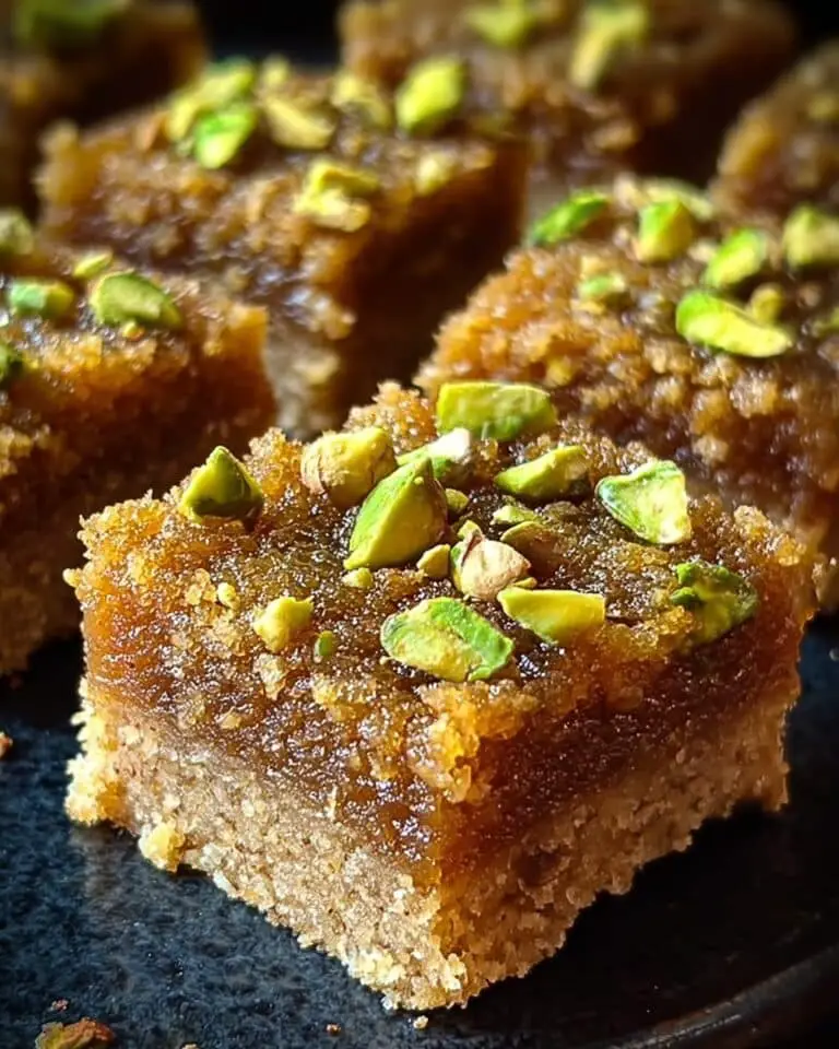 Brown Butter and Honey Pistachio Cookie Bars Recipe