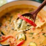 Red Curry Dumpling Soup Recipe