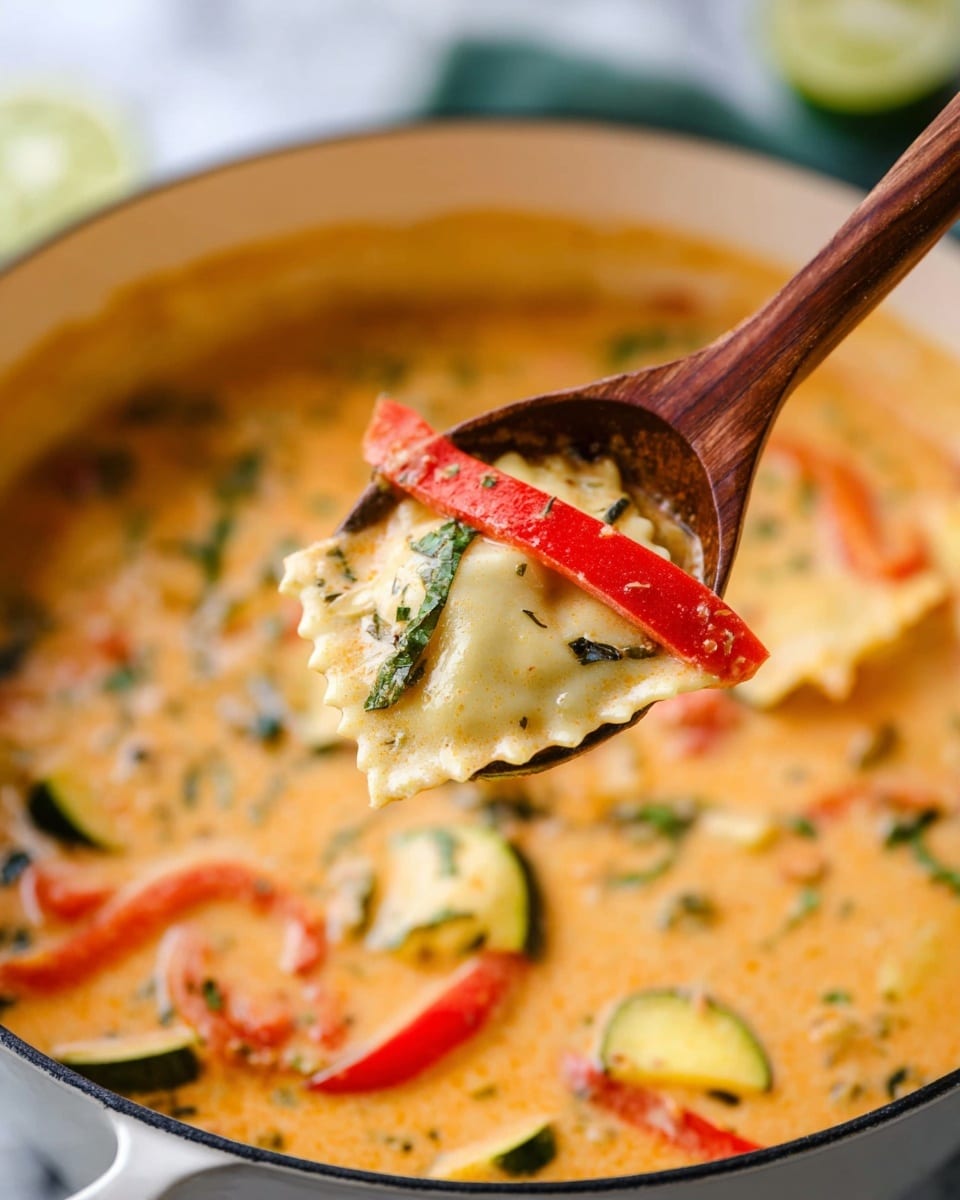 Red Curry Dumpling Soup Recipe