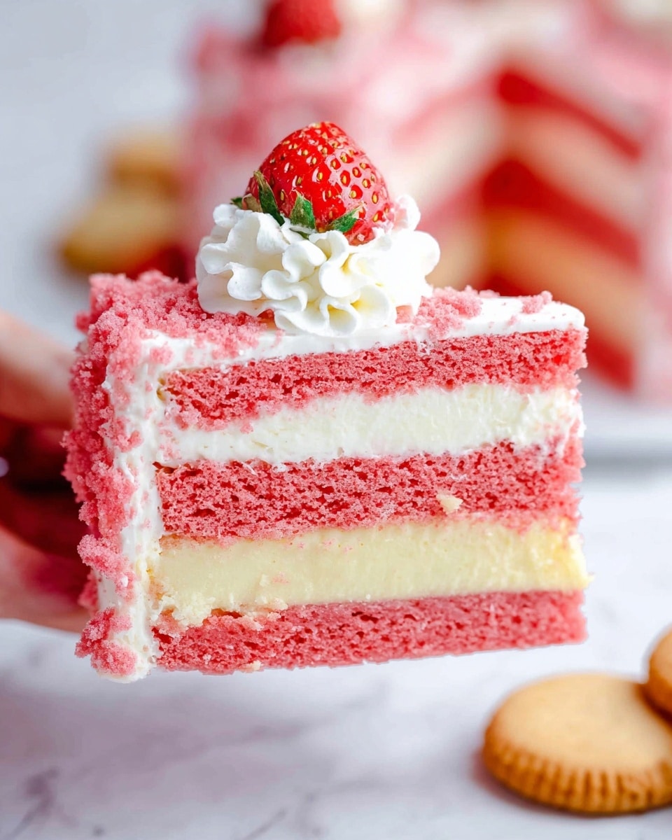 Strawberry Crunch Cheesecake Recipe