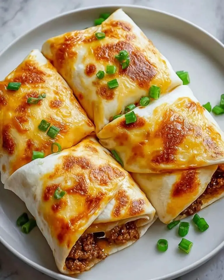 Loaded Cheesy Pocket Tacos Recipe