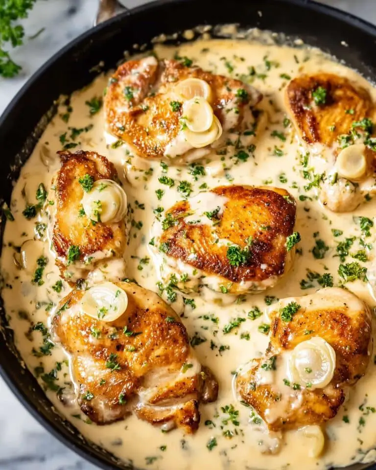 Creamy Garlic Chicken Recipe