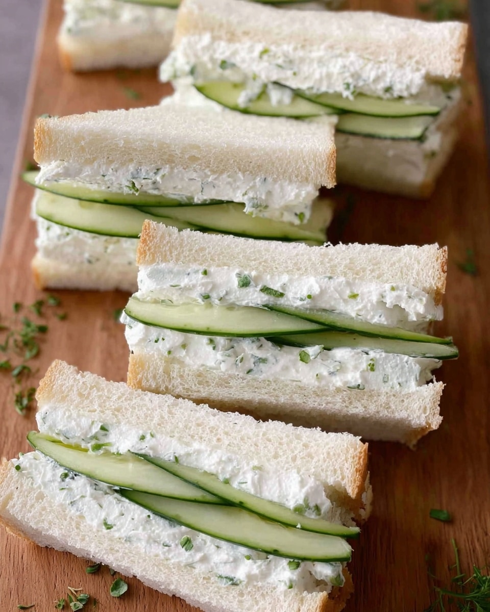 Cucumber Sandwiches Recipe