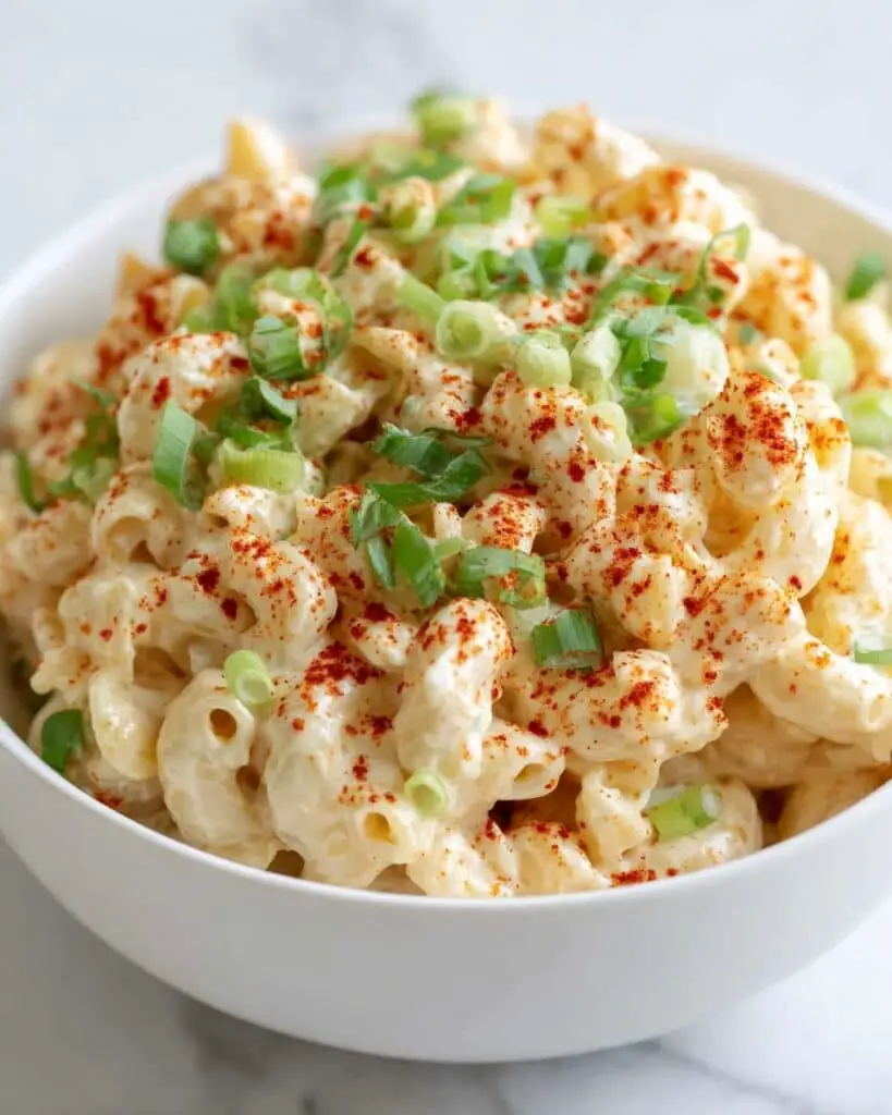 Deviled Egg Pasta Salad