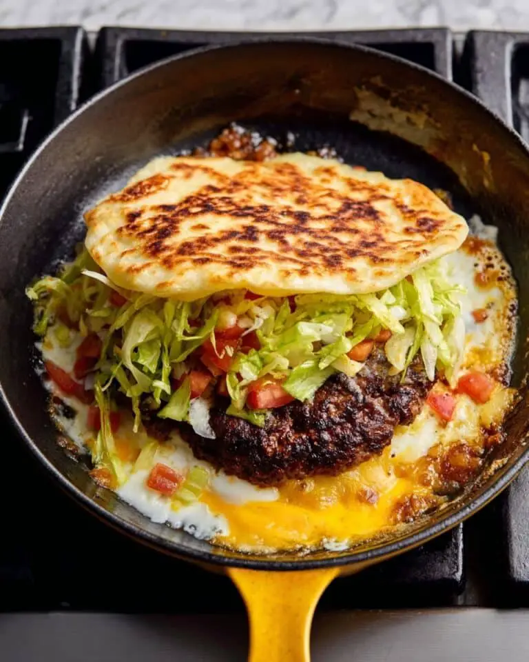 Easy Quesadilla Burger Recipe