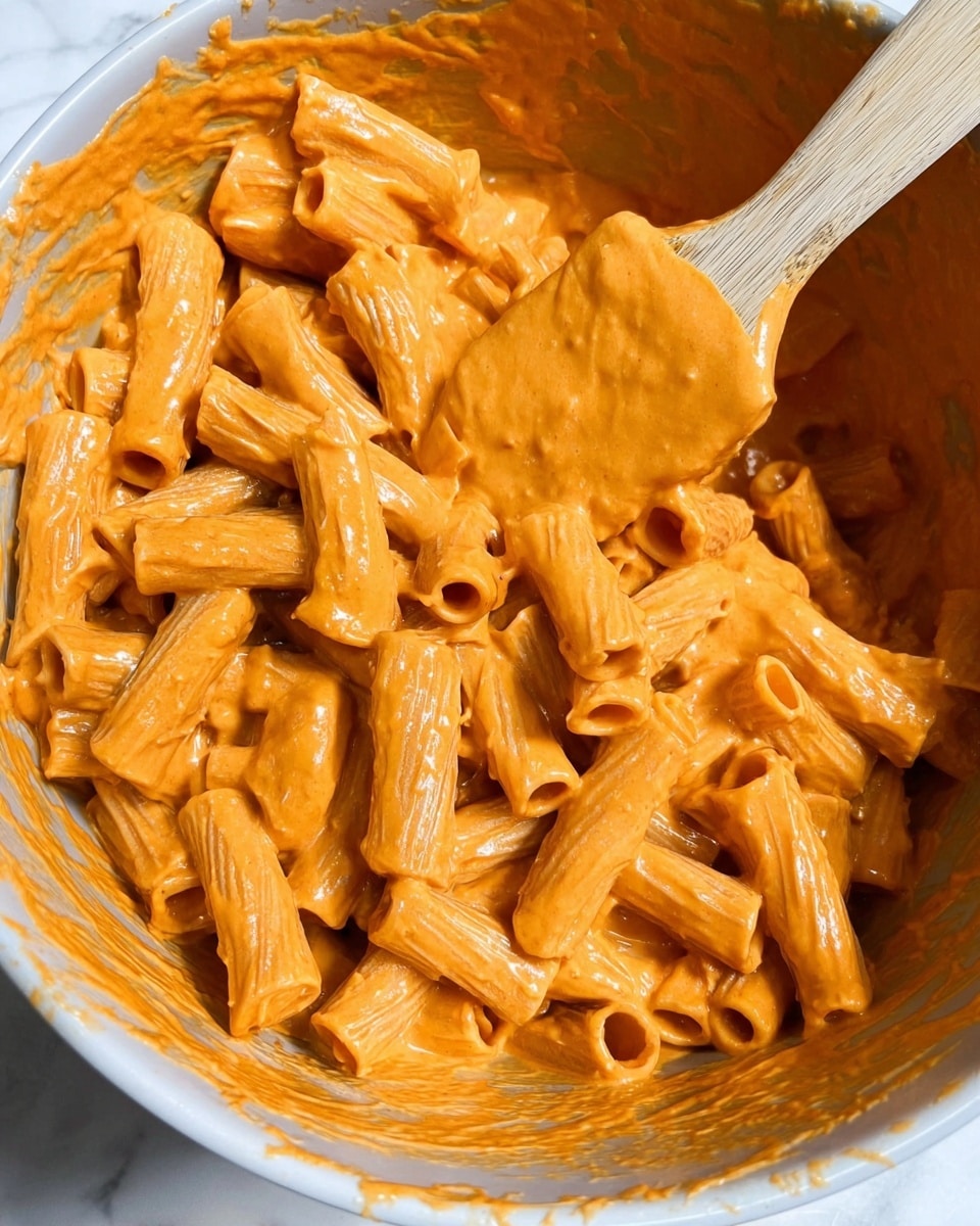 High-Protein Creamy Roasted Red Pepper Pasta Recipe