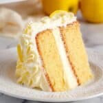 Lemon Sponge Cake Recipe