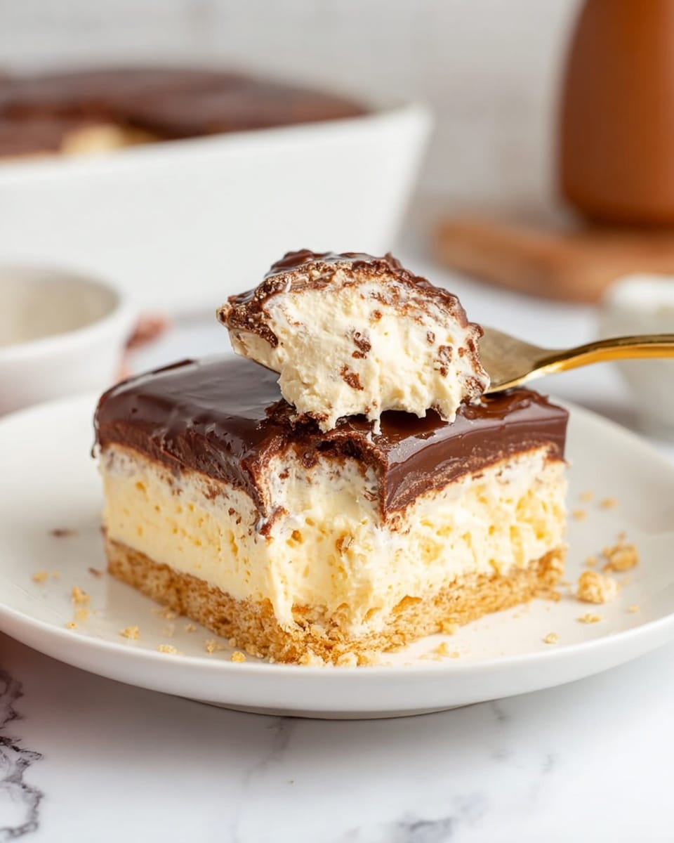 Easy Chocolate Eclair Cake Recipe