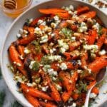 Honey Roasted Carrots with Feta & Dill