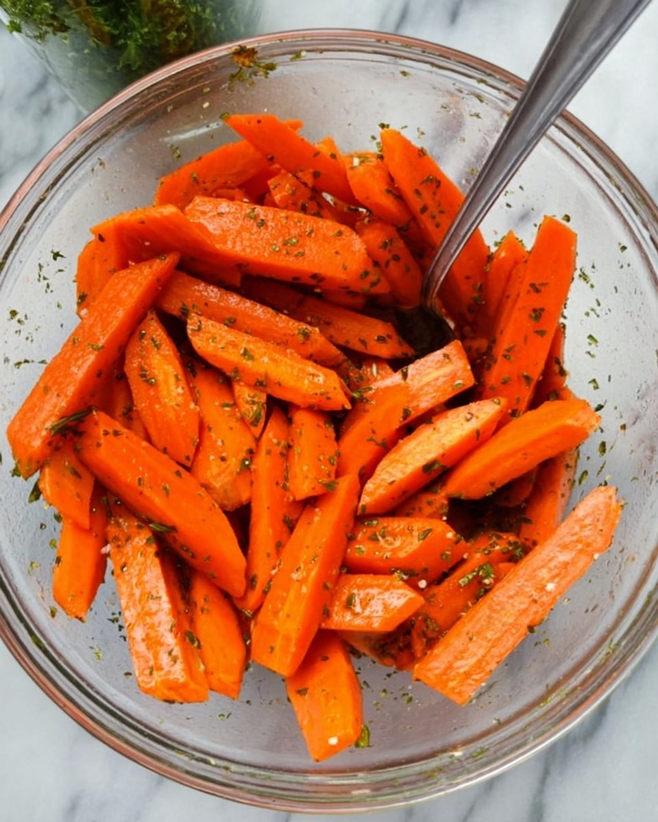 Honey Roasted Carrots with Feta & Dill