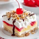 No Bake Banana Split Dessert Recipe