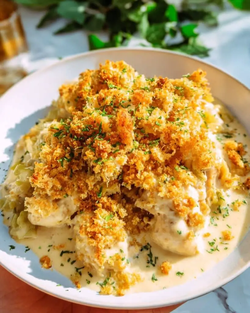 Creamy Chicken and Dressing Casserole Recipe
