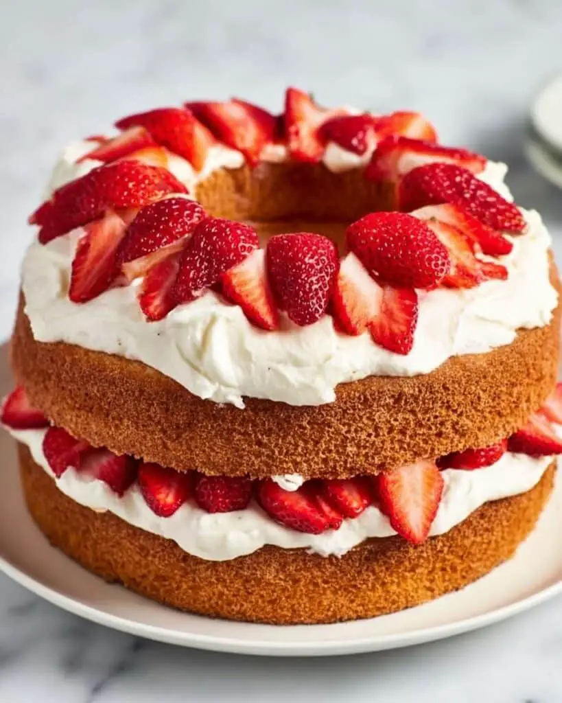 Strawberry Shortcake Pound Cake Recipe