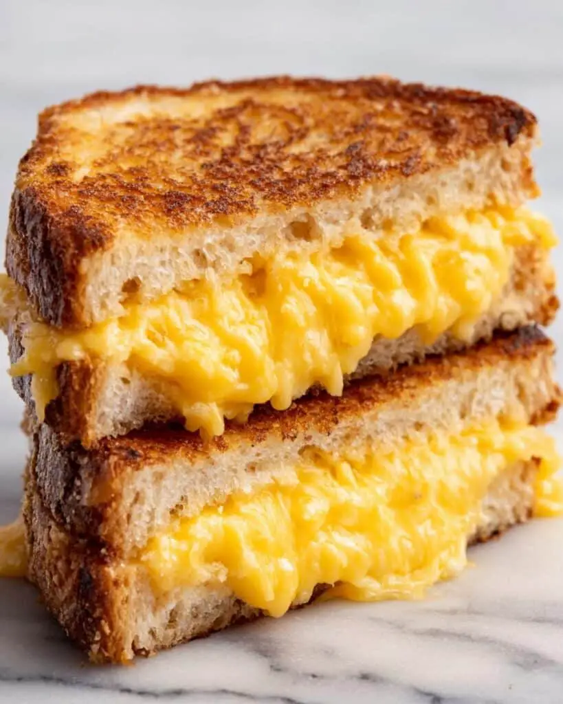 Breakfast Sausage and Egg Grilled Cheese Sandwich Recipe