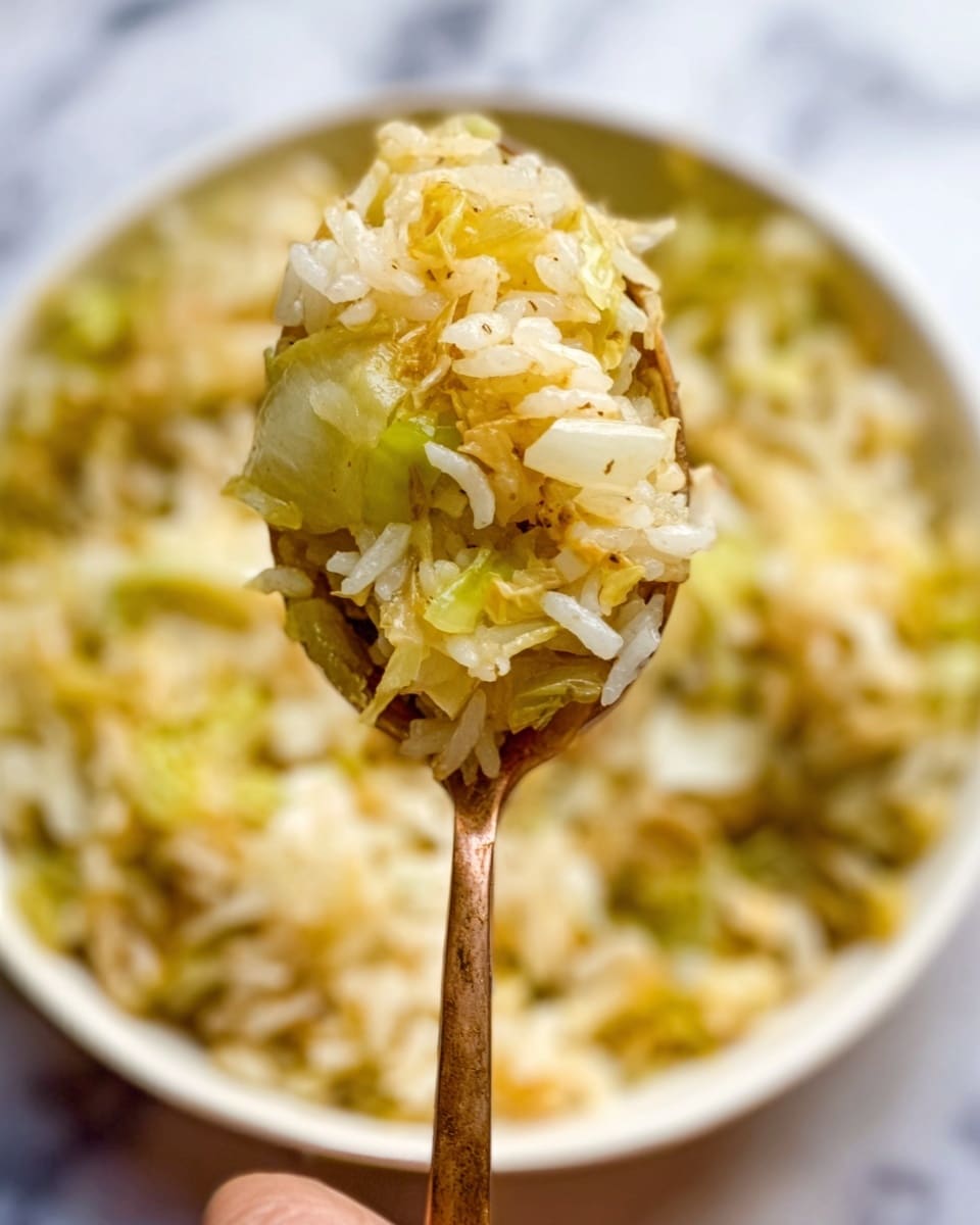 Easy Fried Sautéed Southern Cabbage with Onions Recipe