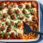 Lazy Meatball Pasta Bake Recipe
