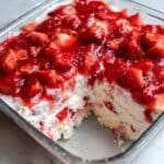 Sweet and Juicy Strawberry Poke Cake Recipe