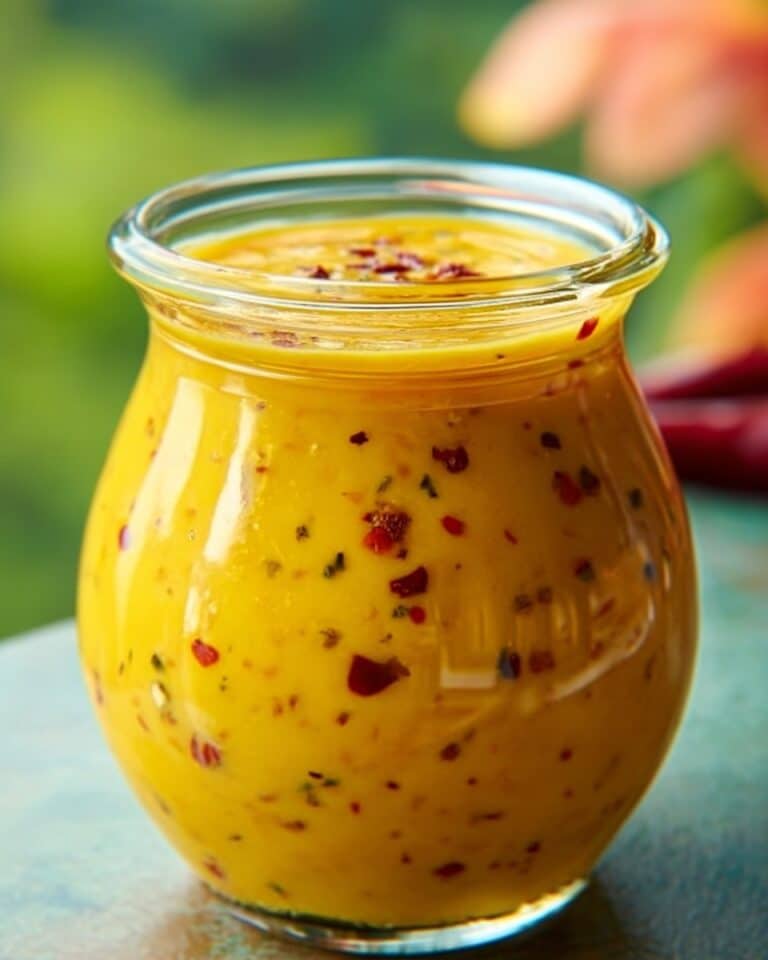 Tasty Peach Salad Dressing Recipe