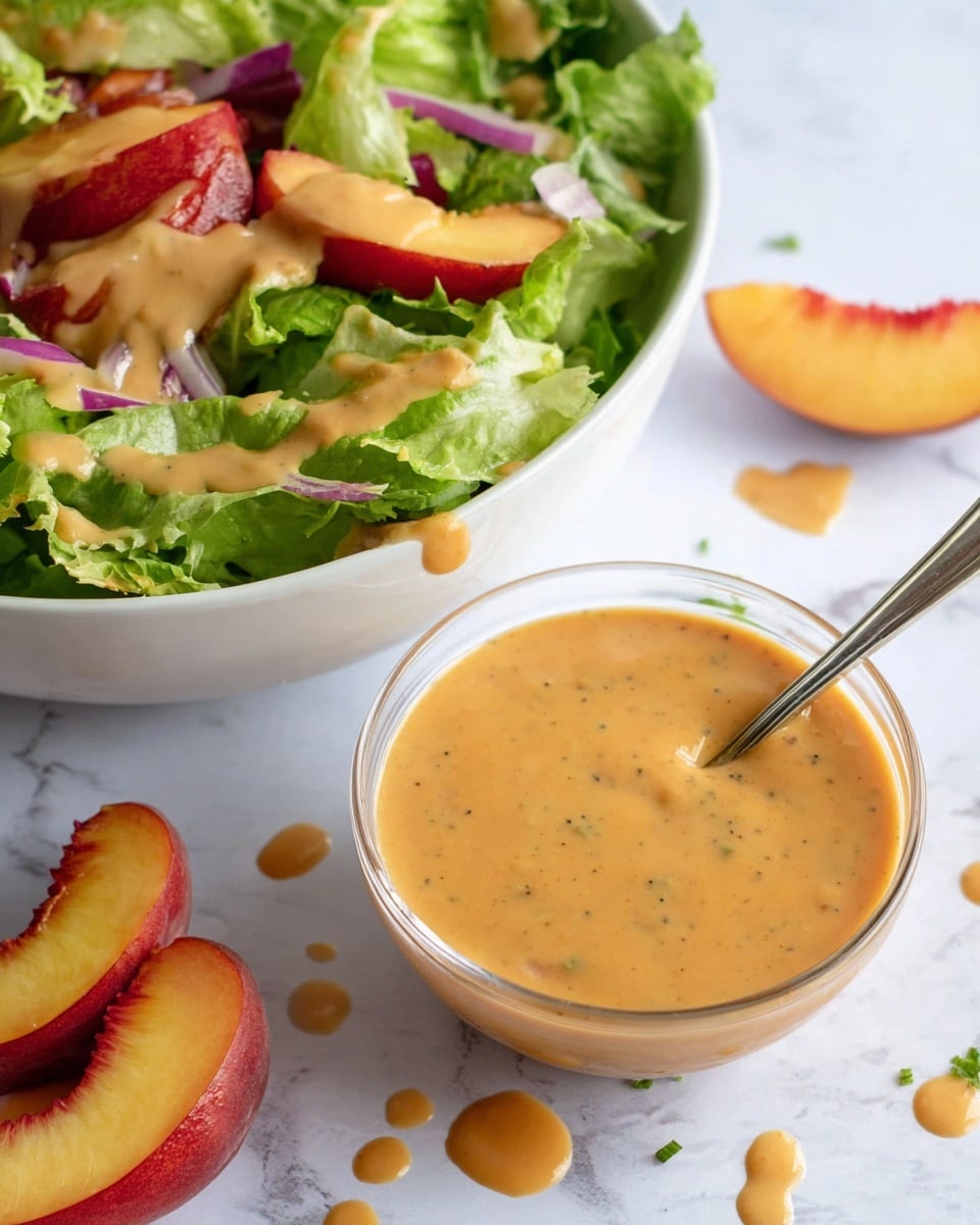 Tasty Peach Salad Dressing Recipe