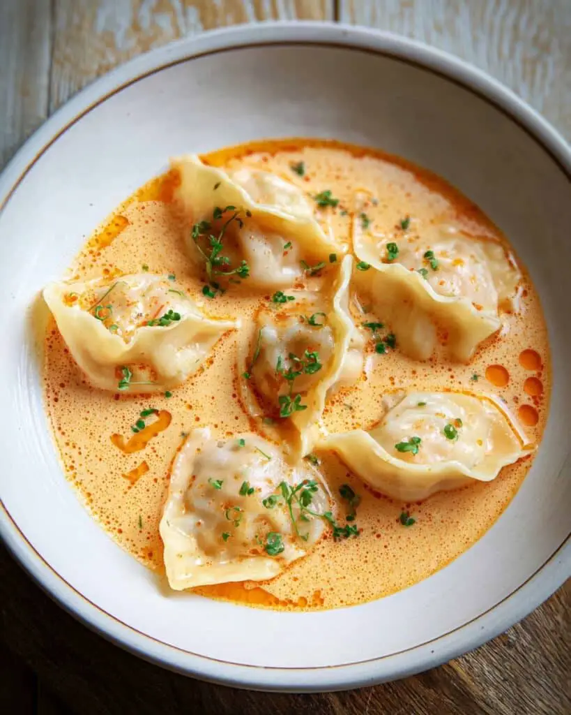 Thai Coconut Curry Dumpling Soup Recipe